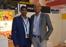 Vijan Chetty and Lucien Jansen from the PPECB.
